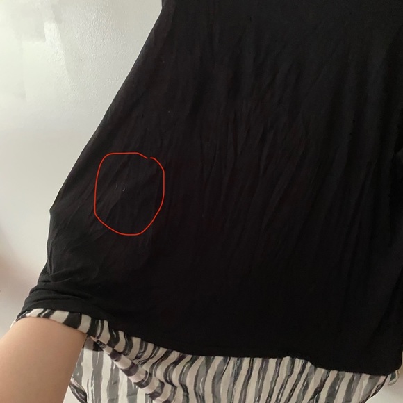 CJ Banks Black Blouse - Picture 6 of 6